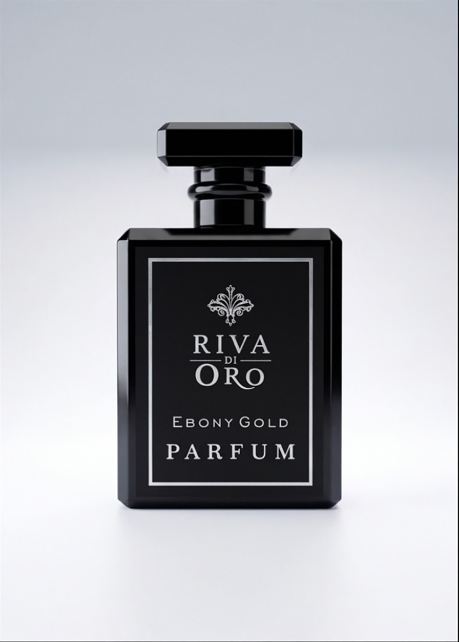 Ebony gold 100ml extrait de parfum bottle by Riva di Oro