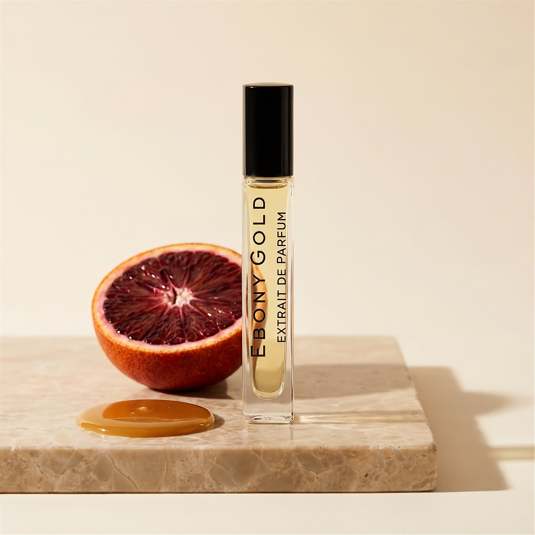 Ebony gold 10ml extrait de parfum bottle by Riva di Oro