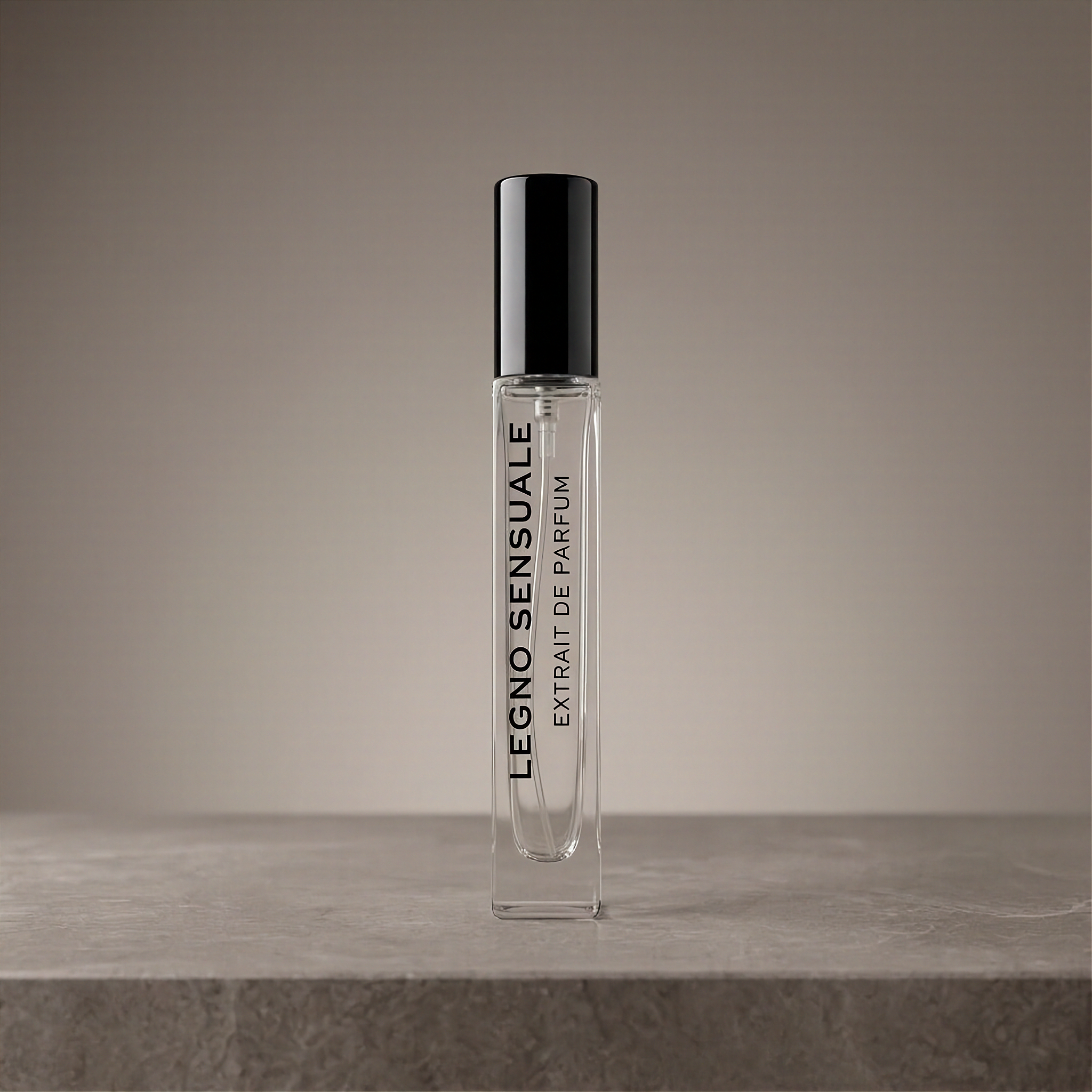 Legno Sensuale 100ml perfume bottle lifestyle shot by Riva di Oro