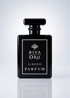 Libero 100ml perfume bottle close-up by Riva di Oro