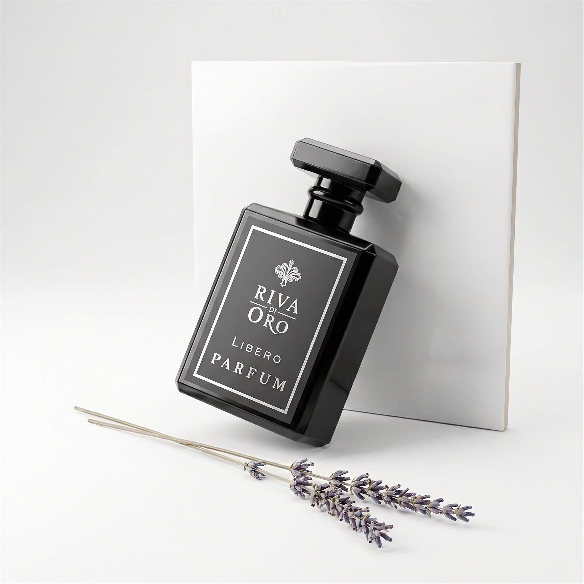 Libero 100ml perfume packaging by Riva di Oro