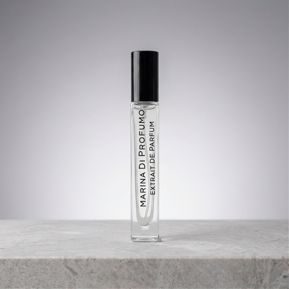 Marina Di Profumo 10ml perfume bottle lifestyle shot by Riva di Oro